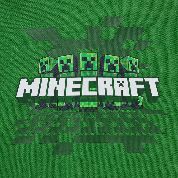 Uniqlo Minecraft Ut Grafika Sweat Mikiny S Kapucňou Detske Zelene | BEWVYZ-701