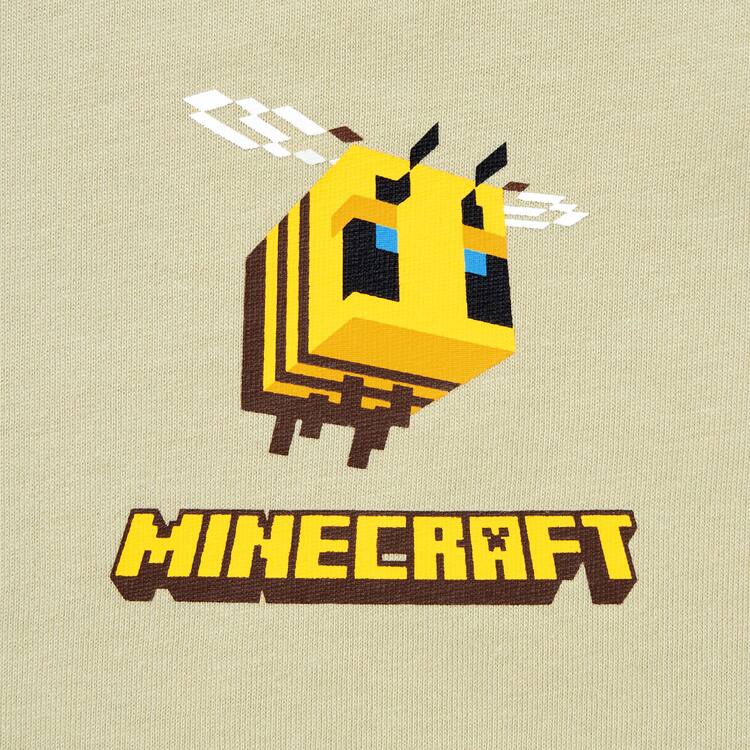 Uniqlo Minecraft Ut Grafika Tricko Detske Béžové | SHCPGM-375