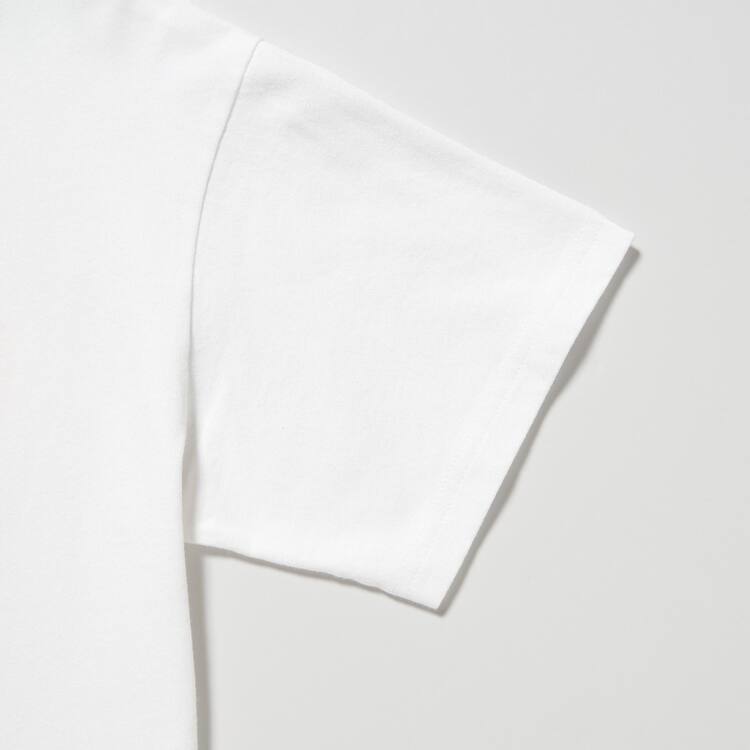 Uniqlo Minecraft Ut Grafika Tricko Detske Biele | XONLMA-049