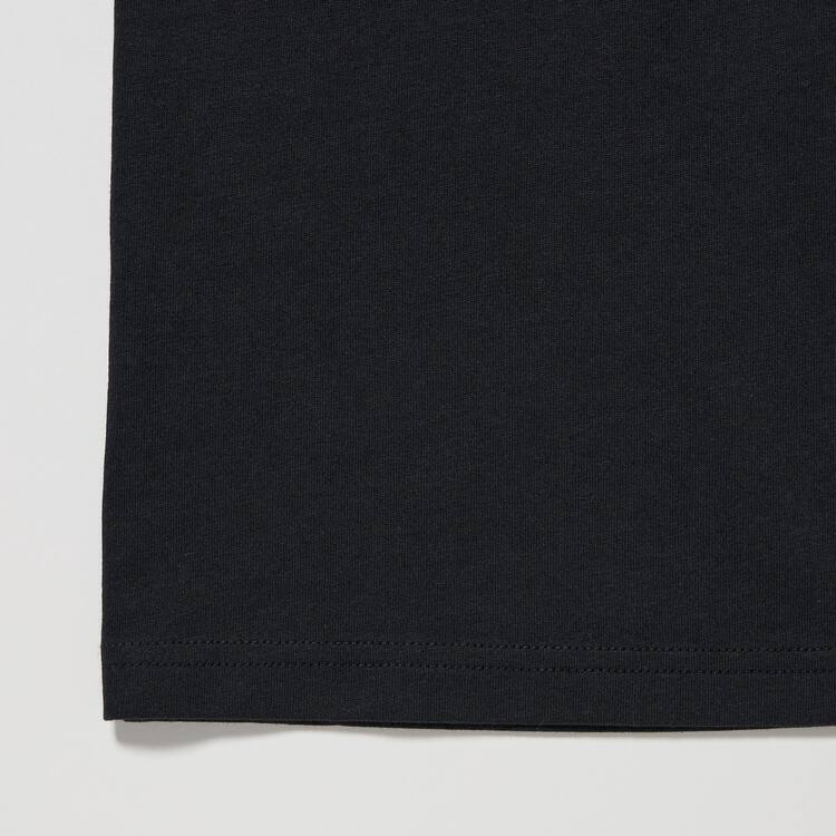 Uniqlo Minecraft Ut Grafika Tricko Detske Čierne | ZOYKIC-629