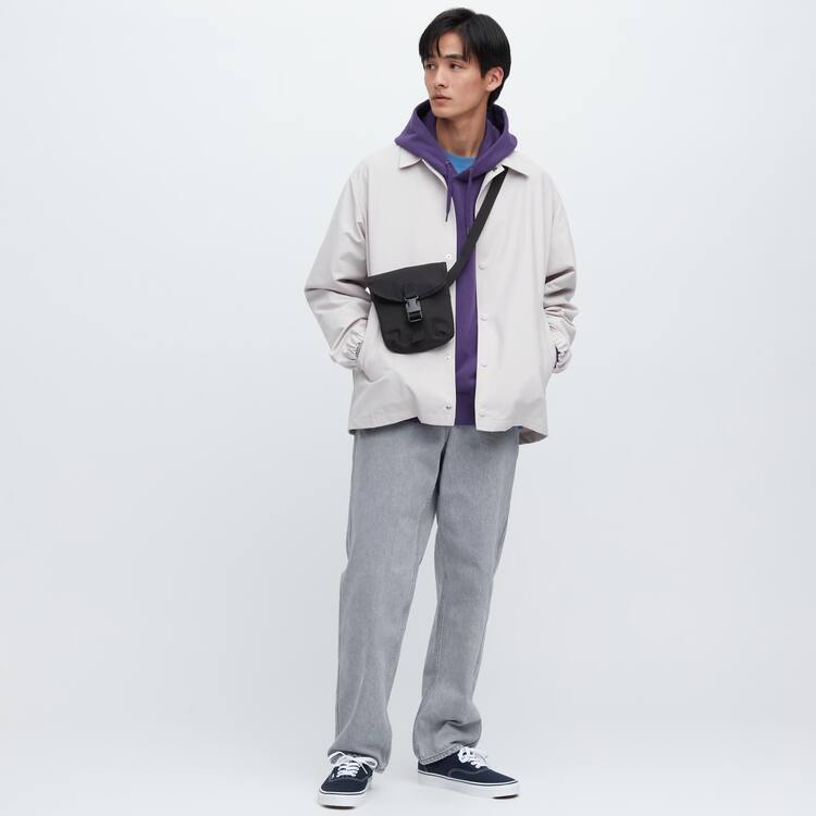 Uniqlo Mini Shoulder Tasky Panske Čierne | ACGFQV-820