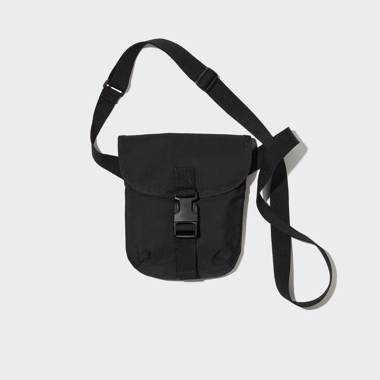 Uniqlo Mini Shoulder Tasky Panske Čierne | ACGFQV-820