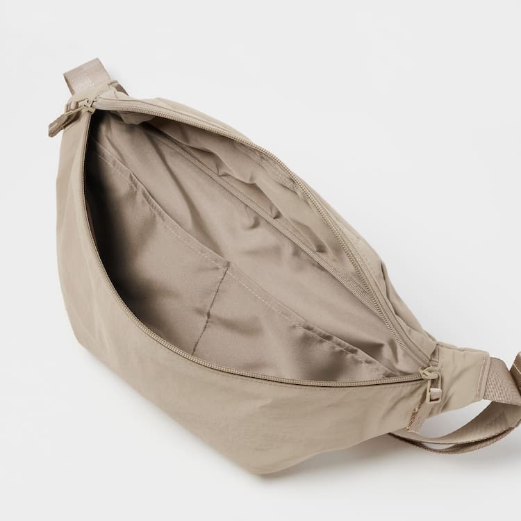 Uniqlo Nylon Crossbody Tasky Panske Béžové | FMCAEJ-957