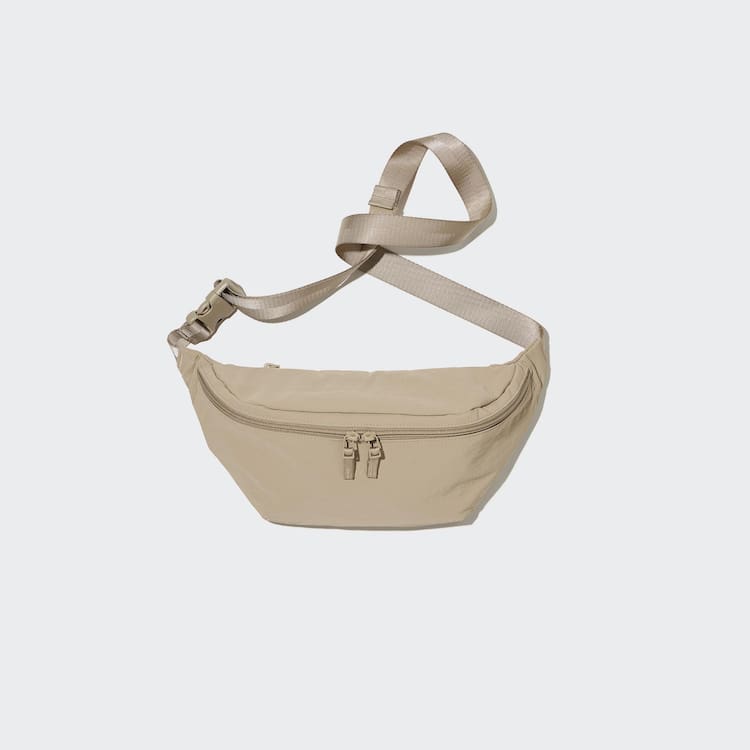 Uniqlo Nylon Crossbody Tasky Panske Béžové | FMCAEJ-957