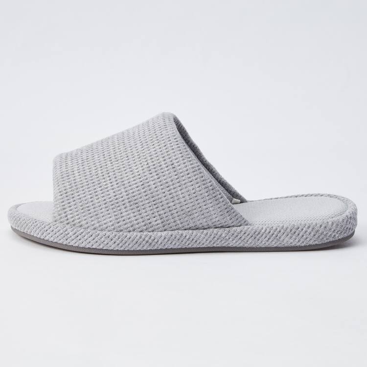Uniqlo Open Spicou Waffle Papuce Damske Siva | DXEANR-183