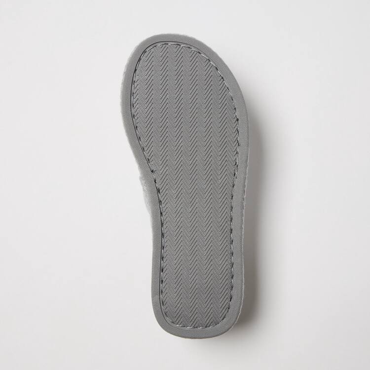 Uniqlo Open Spicou Waffle Papuce Damske Siva | ZVHJDS-374
