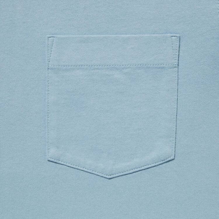 Uniqlo Oversized Pocket Crew Neck Half Sleeved Tricko Panske Modre | ZVGJBE-352