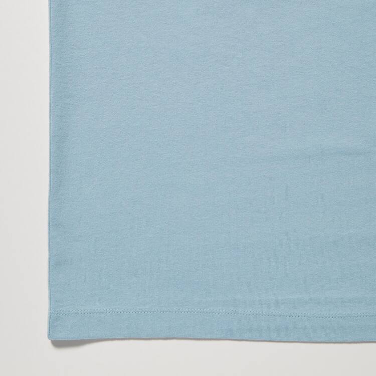 Uniqlo Oversized Pocket Crew Neck Half Sleeved Tricko Panske Modre | ZVGJBE-352