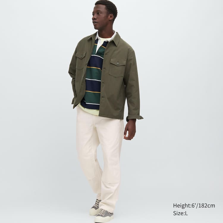 Uniqlo Painter Nohavice Panske Biele | MVXDTK-781