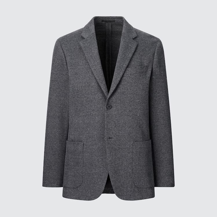 Uniqlo Patterned Pohodlie Bundy Panske Siva | MDVWCA-547