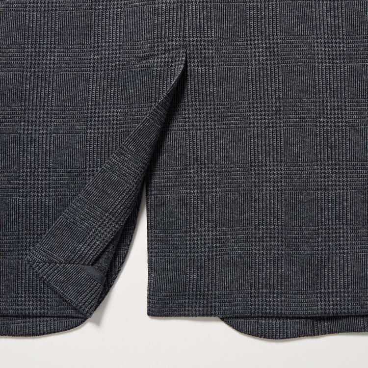 Uniqlo Patterned Pohodlie Bundy Panske Siva | MDVWCA-547