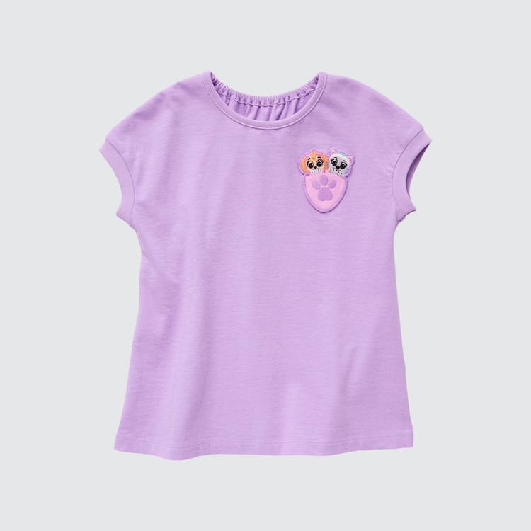 Uniqlo Paw Patrol Ut Grafika Tricko Pre Babatka Nachový | DKENPW-127