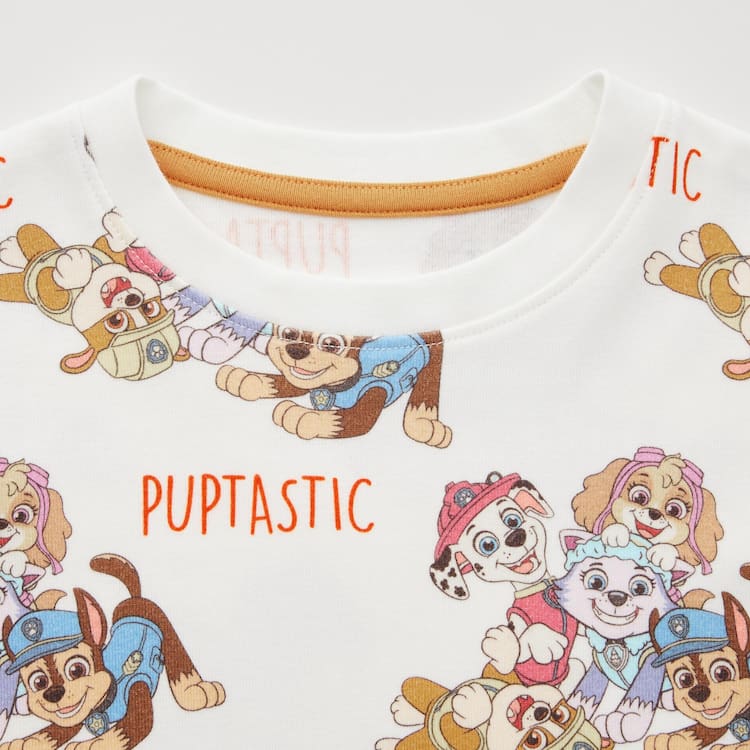 Uniqlo Paw Patrol Ut Loungewear Pre Babatka Biele Oranžové | MKAQDF-763