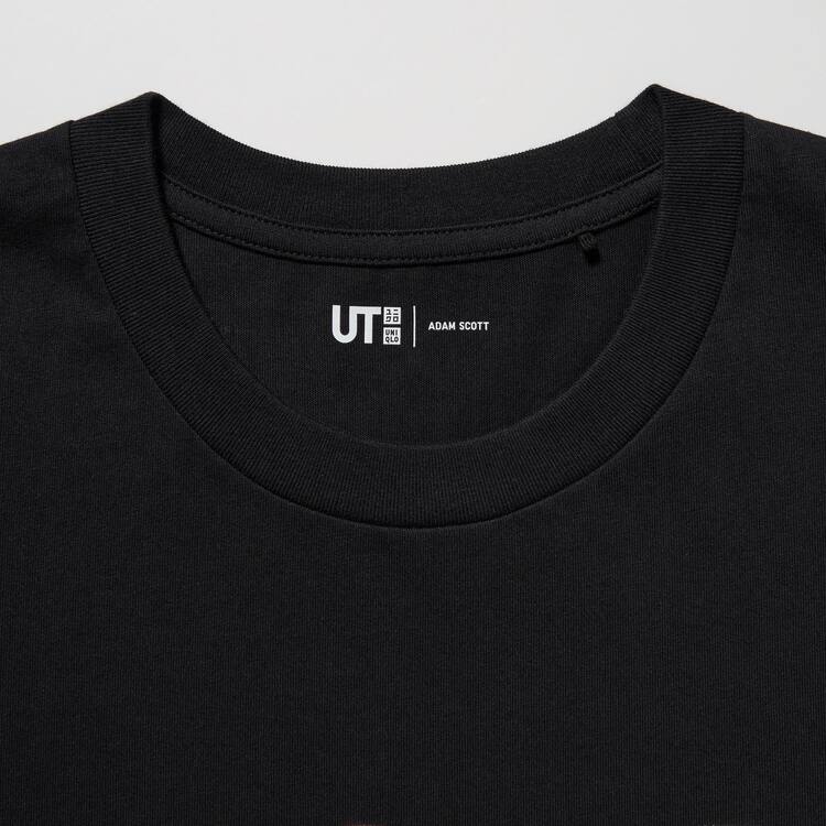 Uniqlo Peace For All Ut Grafika (Adam Scott) Tricko Damske Čierne | ERSLGU-871