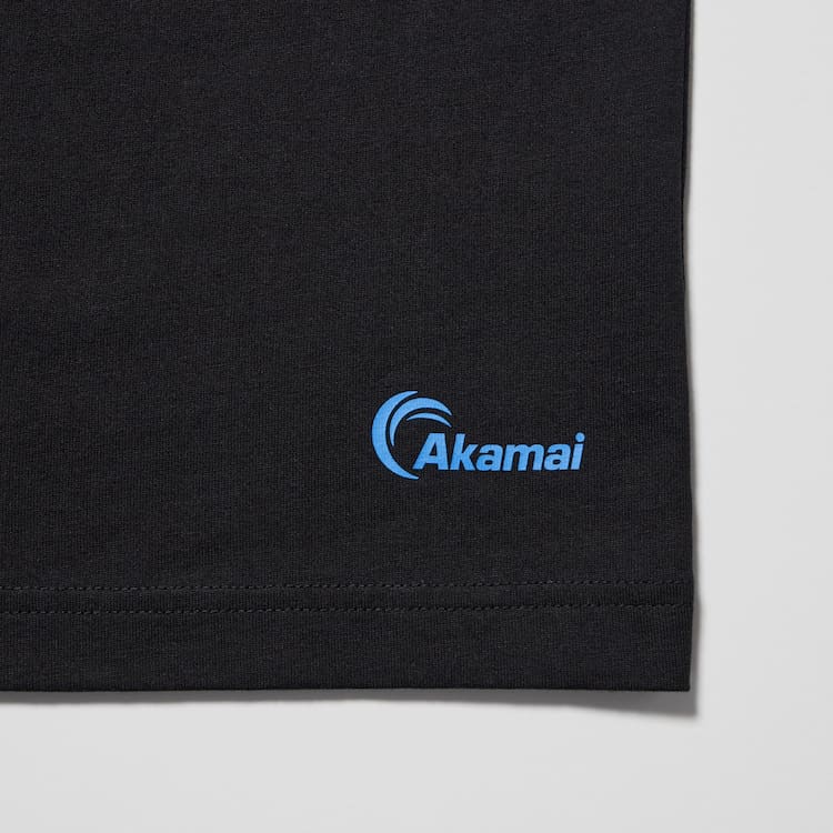 Uniqlo Peace For All Ut Grafika (Akamai Technologies) Tricko Panske Čierne | ODFKCJ-583