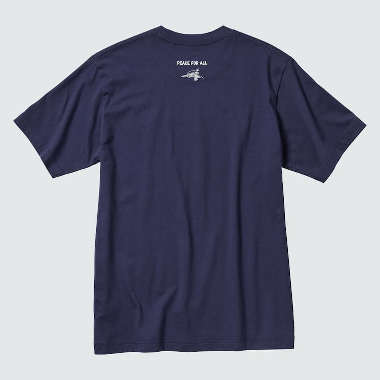 Uniqlo Peace For All Ut Grafika (Ayumu Hirano) Tricko Damske Námornícka Modrá | CDJOYV-156
