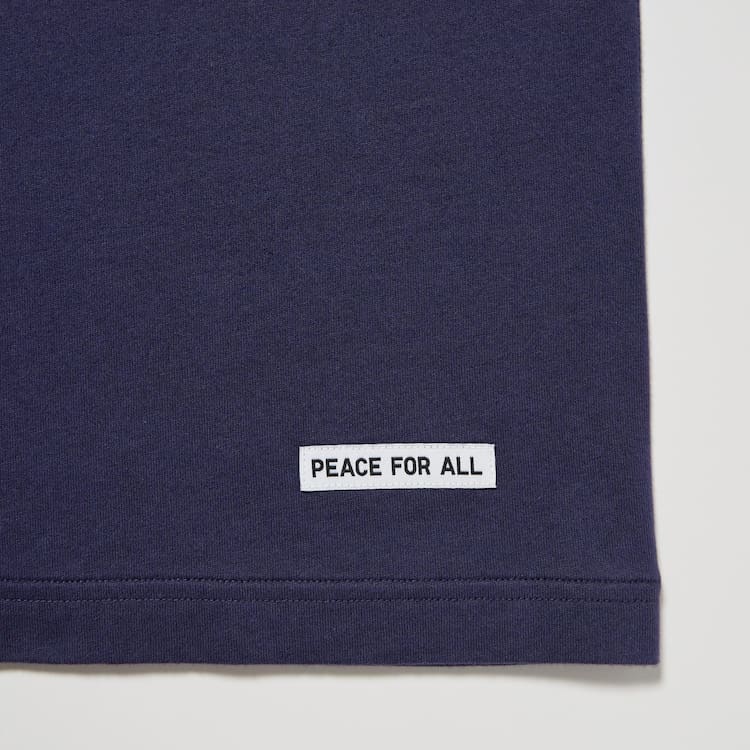 Uniqlo Peace For All Ut Grafika (Ayumu Hirano) Tricko Panske Námornícka Modrá | LWEADJ-869