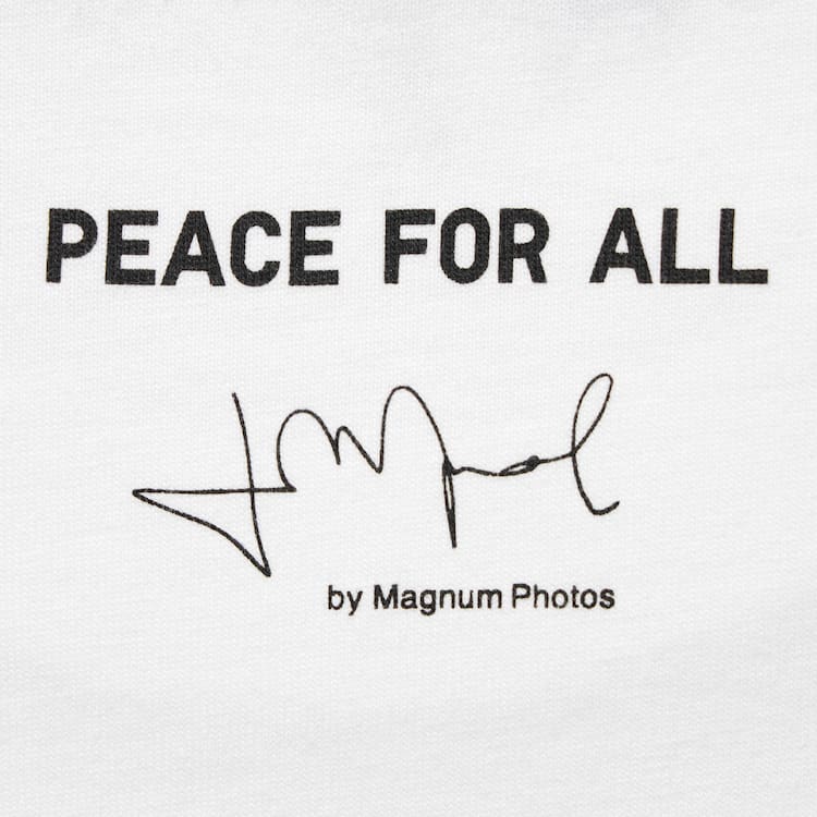 Uniqlo Peace For All Ut Grafika (Cristina De Middel) Tricko Damske Biele | MFSZKO-078