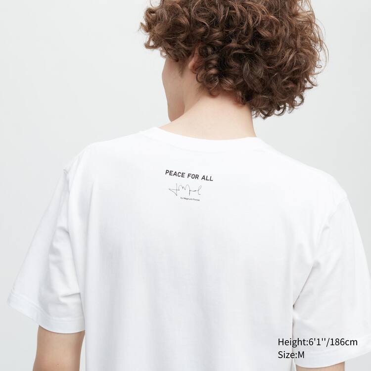 Uniqlo Peace For All Ut Grafika (Cristina De Middel) Tricko Damske Biele | MFSZKO-078
