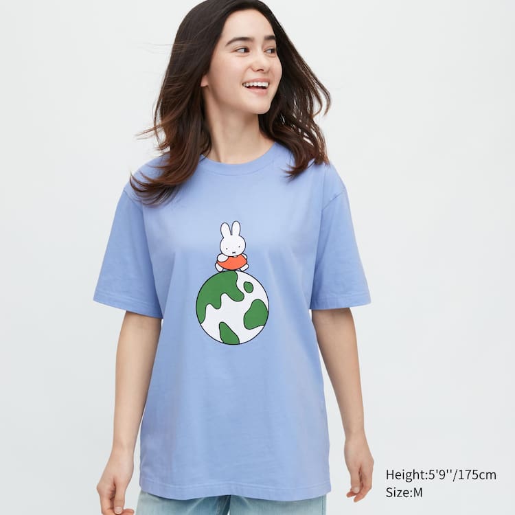 Uniqlo Peace For All Ut Grafika (Dick Bruna) Tricko Panske Modre | AJTCRK-891