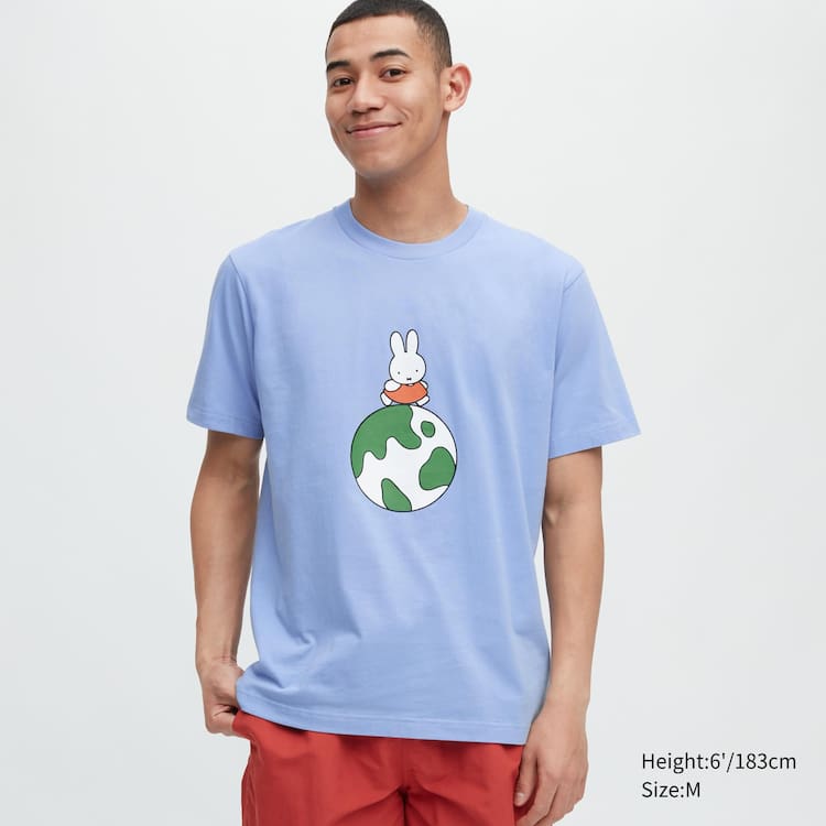 Uniqlo Peace For All Ut Grafika (Dick Bruna) Tricko Panske Modre | AJTCRK-891