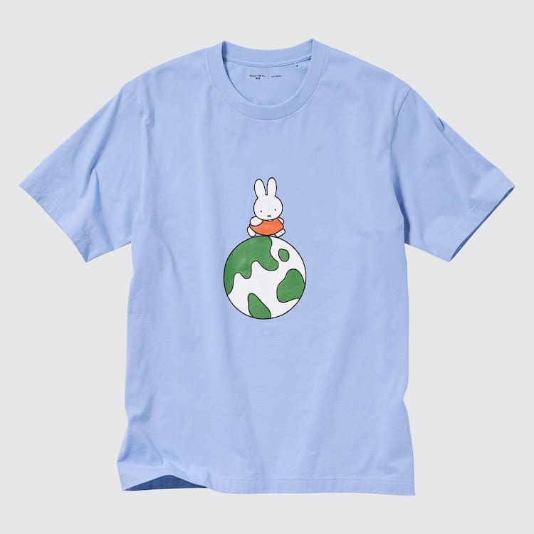 Uniqlo Peace For All Ut Grafika (Dick Bruna) Tricko Panske Modre | AJTCRK-891