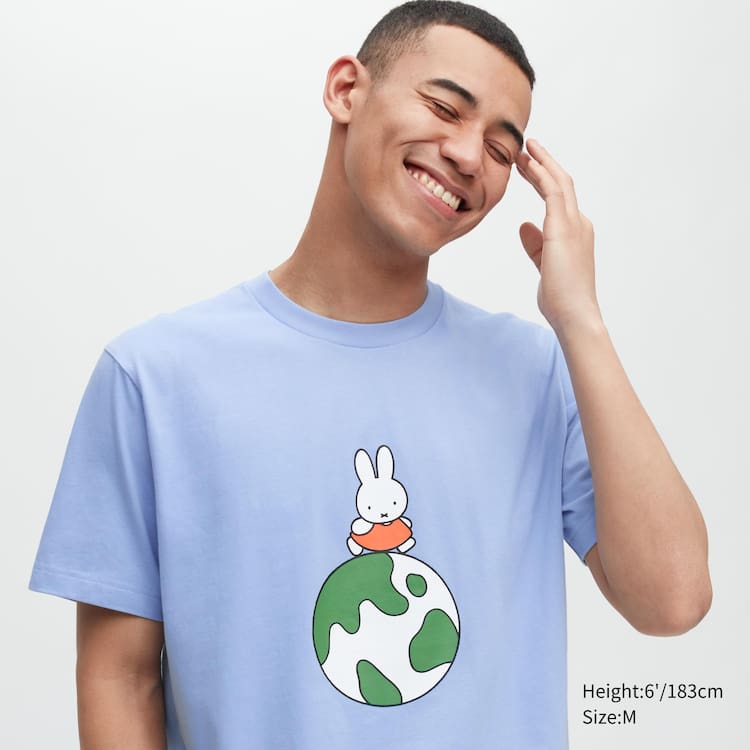 Uniqlo Peace For All Ut Grafika (Dick Bruna) Tricko Panske Modre | AJTCRK-891