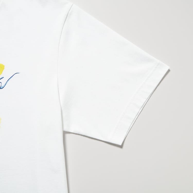 Uniqlo Peace For All Ut Grafika (Ines De La Fressange) Tricko Panske Biele | DVSNHC-897