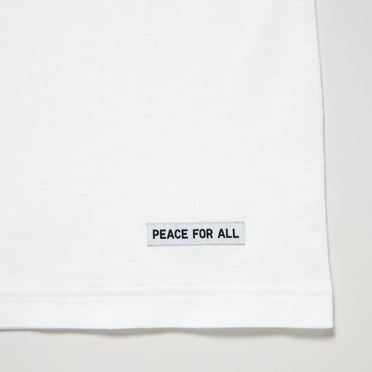 Uniqlo Peace For All Ut Grafika (Ines De La Fressange) Tricko Damske Biele | QABJDL-865