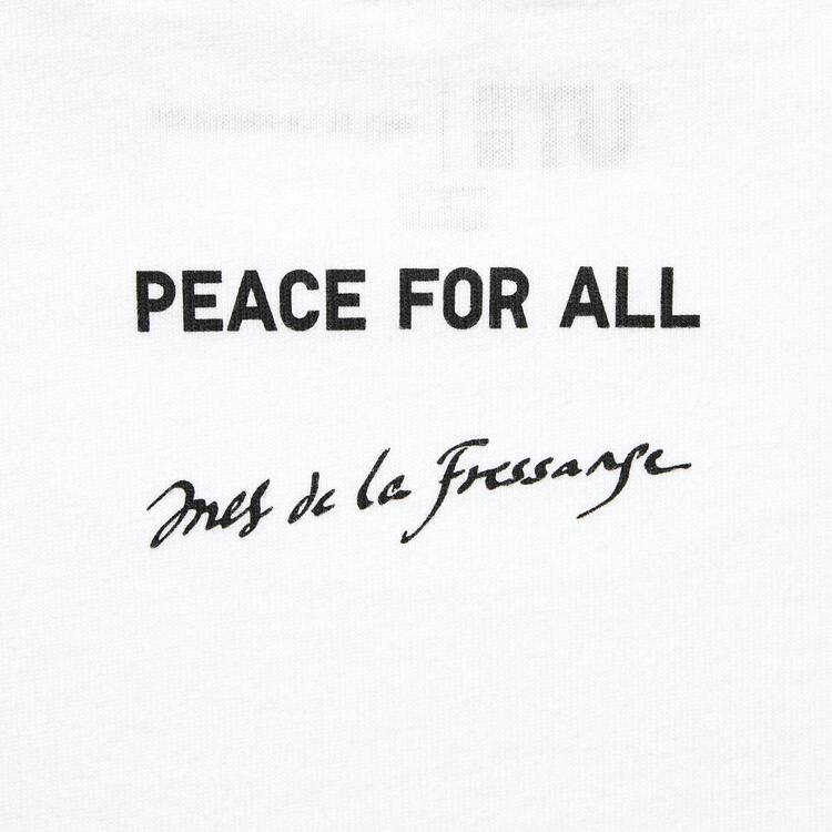Uniqlo Peace For All Ut Grafika (Ines De La Fressange) Tricko Damske Biele | QABJDL-865