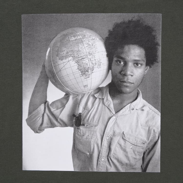 Uniqlo Peace For All Ut Grafika (Jean-michel Basquiat And Christopher Makos) Tricko Damske Tmavo Siva | IOHJYL-429