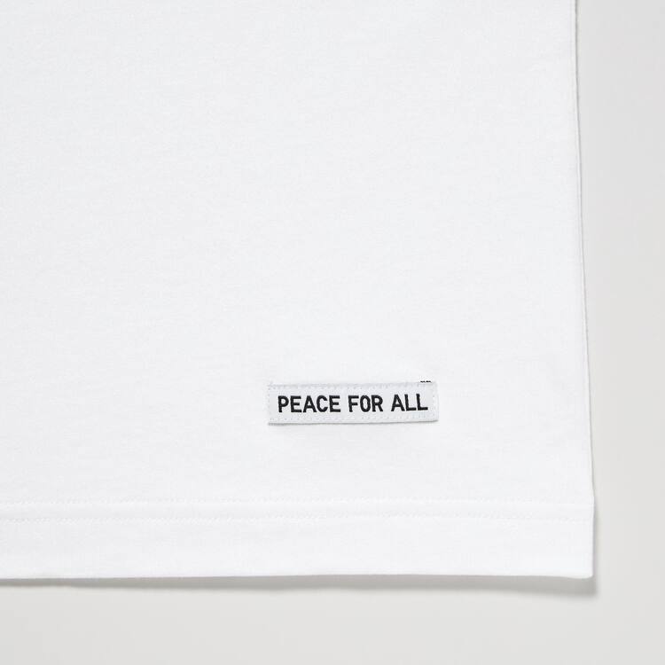 Uniqlo Peace For All Ut Grafika (Jonathan Anderson) Tricko Damske Biele | BCZNXW-631