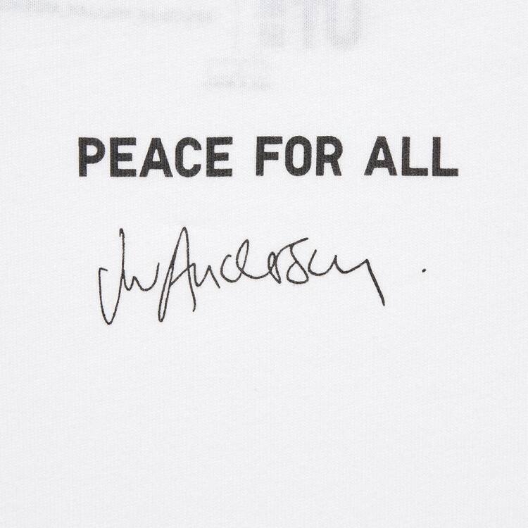 Uniqlo Peace For All Ut Grafika (Jonathan Anderson) Tricko Damske Biele | BCZNXW-631