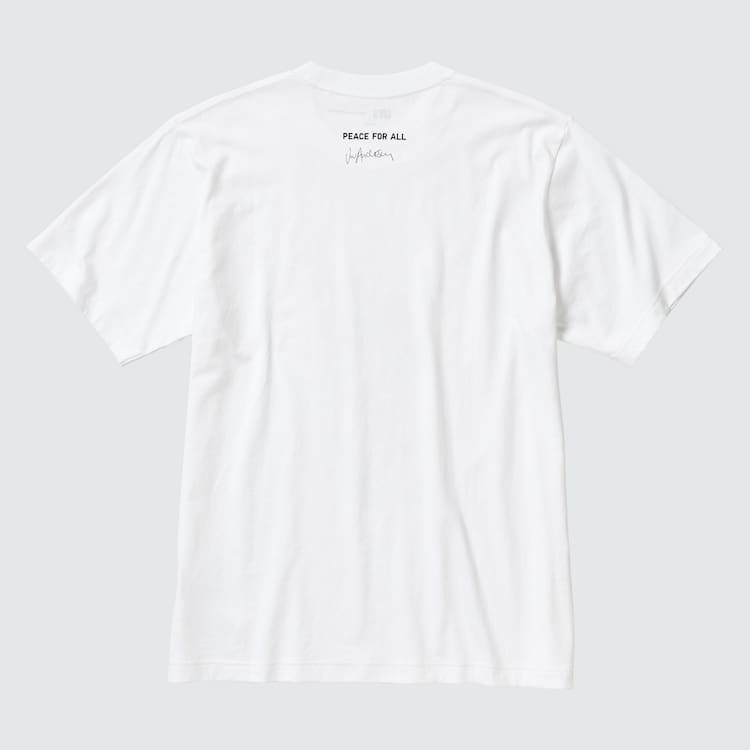 Uniqlo Peace For All Ut Grafika (Jonathan Anderson) Tricko Panske Biele | TOJWXE-238