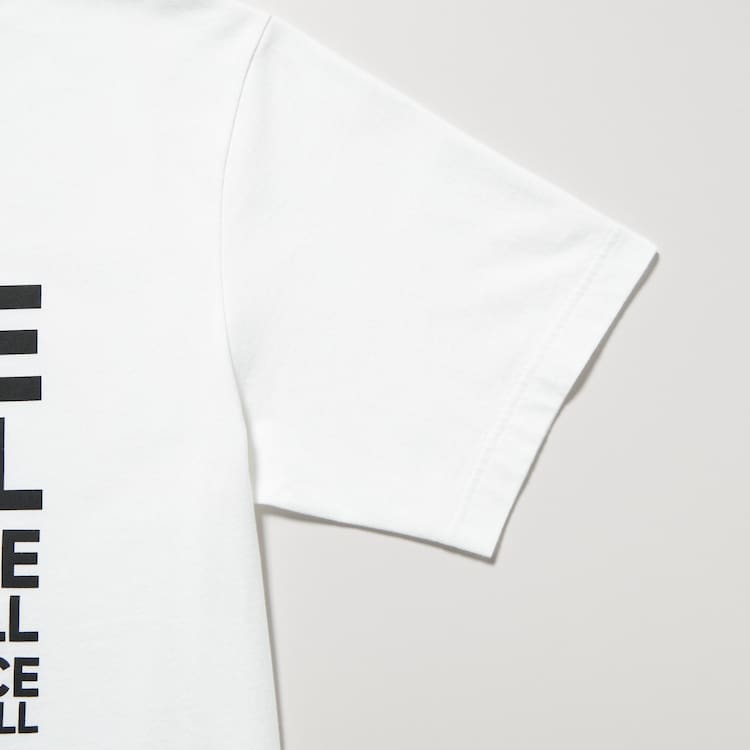 Uniqlo Peace For All Ut Grafika (Kashiwa Sato) Tricko Panske Biele | TMRKJL-360