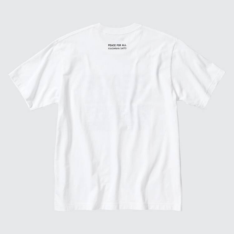 Uniqlo Peace For All Ut Grafika (Kashiwa Sato) Tricko Damske Biele | TMWAKJ-581