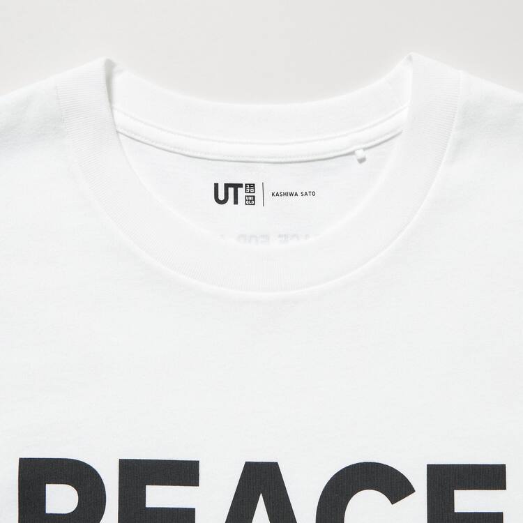 Uniqlo Peace For All Ut Grafika (Kashiwa Sato) Tricko Damske Biele | TMWAKJ-581