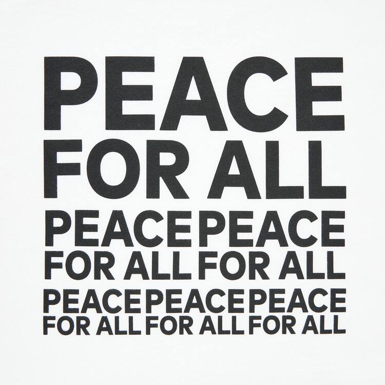 Uniqlo Peace For All Ut Grafika (Kashiwa Sato) Tricko Damske Biele | TMWAKJ-581