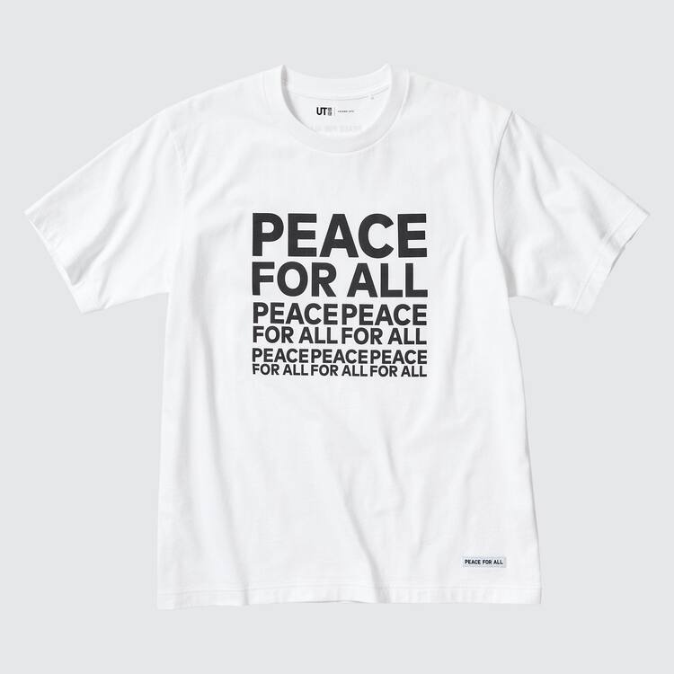 Uniqlo Peace For All Ut Grafika (Kashiwa Sato) Tricko Damske Biele | TMWAKJ-581