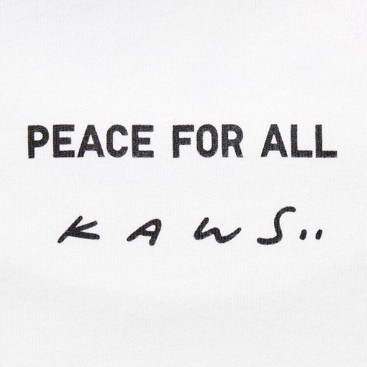 Uniqlo Peace For All Ut Grafika (Kaws) Tricko Panske Biele | GMBOKT-302
