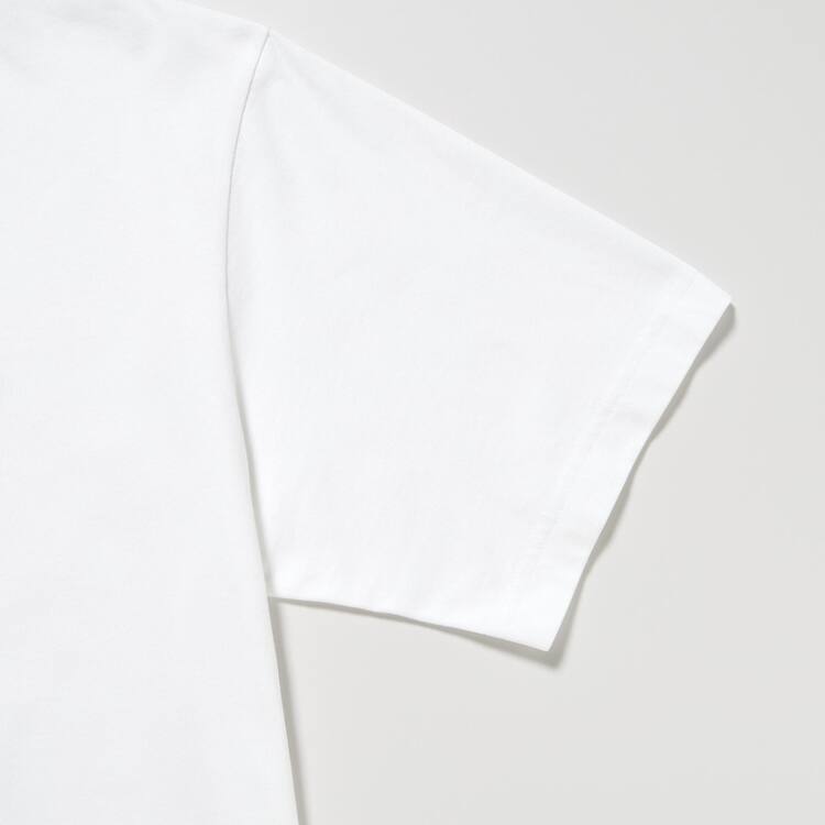 Uniqlo Peace For All Ut Grafika (Kei Nishikori) Tricko Damske Biele | SEAMON-629