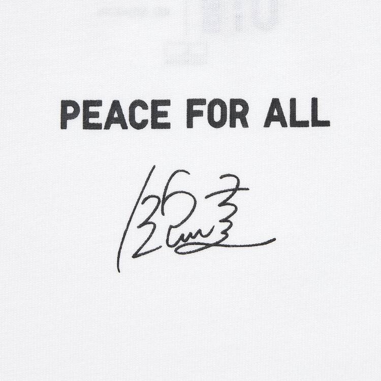 Uniqlo Peace For All Ut Grafika (Kei Nishikori) Tricko Damske Biele | SEAMON-629