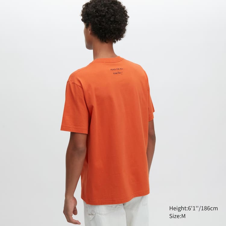 Uniqlo Peace For All Ut Grafika (Keith Haring) Tricko Panske Oranžové | VYPELB-420