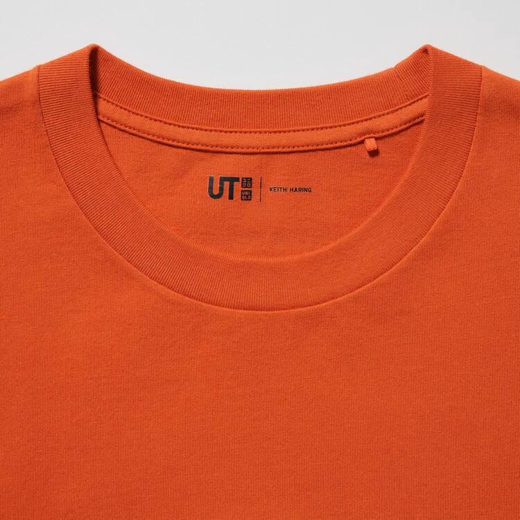 Uniqlo Peace For All Ut Grafika (Keith Haring) Tricko Panske Oranžové | VYPELB-420