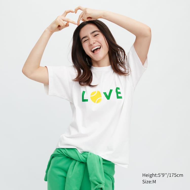 Uniqlo Peace For All Ut Grafika (Roger Federer) Tricko Panske Biele | UCBAQW-918