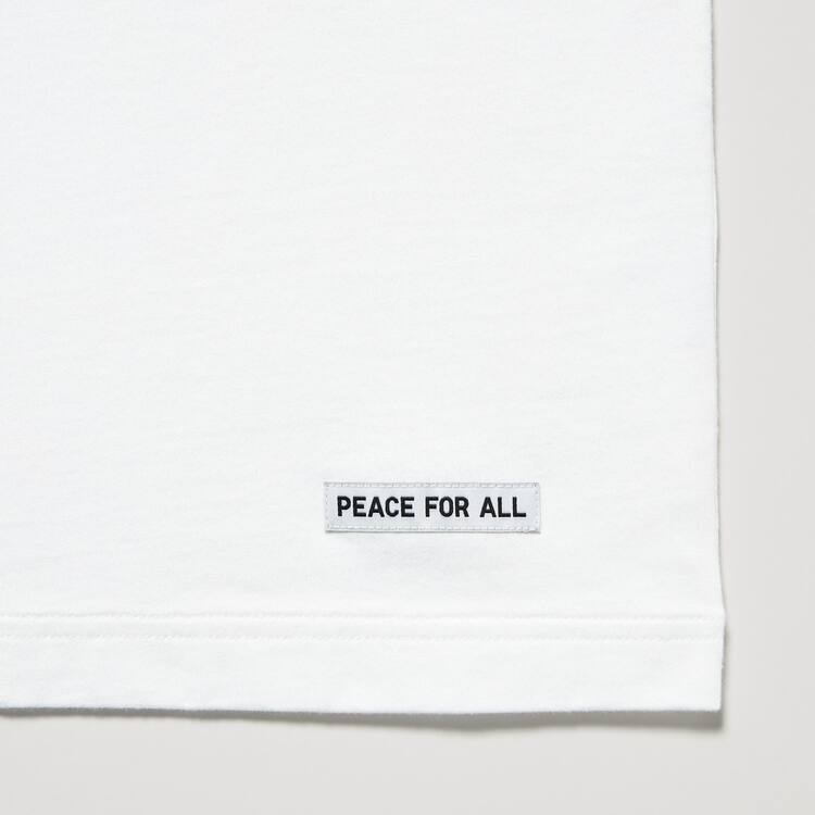 Uniqlo Peace For All Ut Grafika (Tadao Ando) Tricko Damske Biele | CRLYAU-436