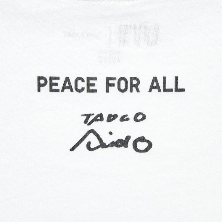 Uniqlo Peace For All Ut Grafika (Tadao Ando) Tricko Panske Biele | RJINUW-026