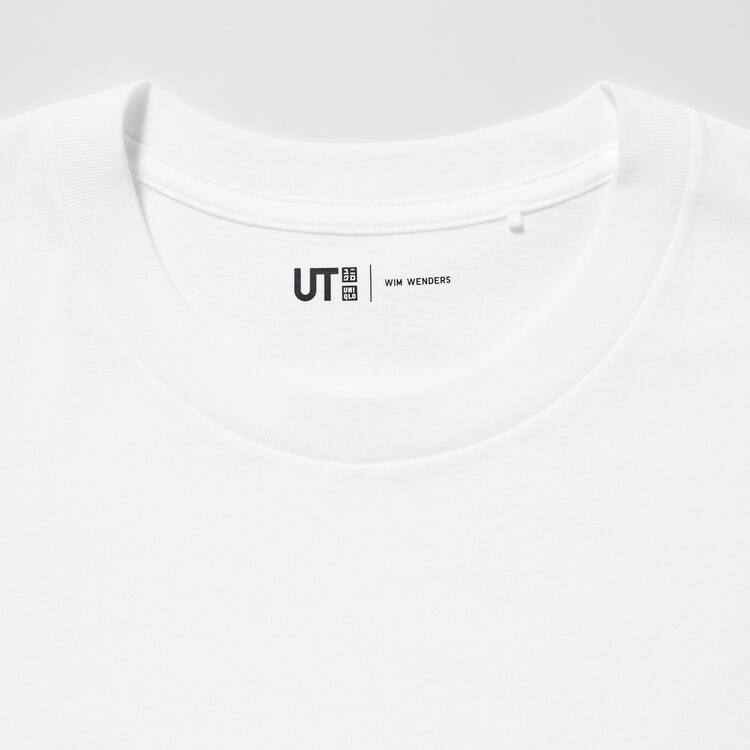 Uniqlo Peace For All Ut Grafika (Wim Wenders) Tricko Panske Biele | VQGPDT-972