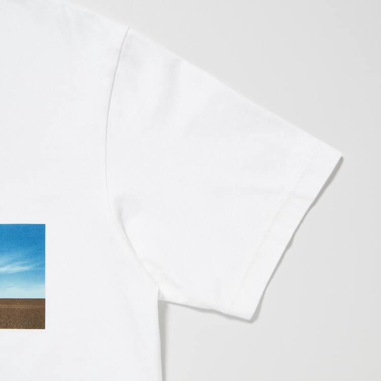 Uniqlo Peace For All Ut Grafika (Wim Wenders) Tricko Panske Biele | VQGPDT-972