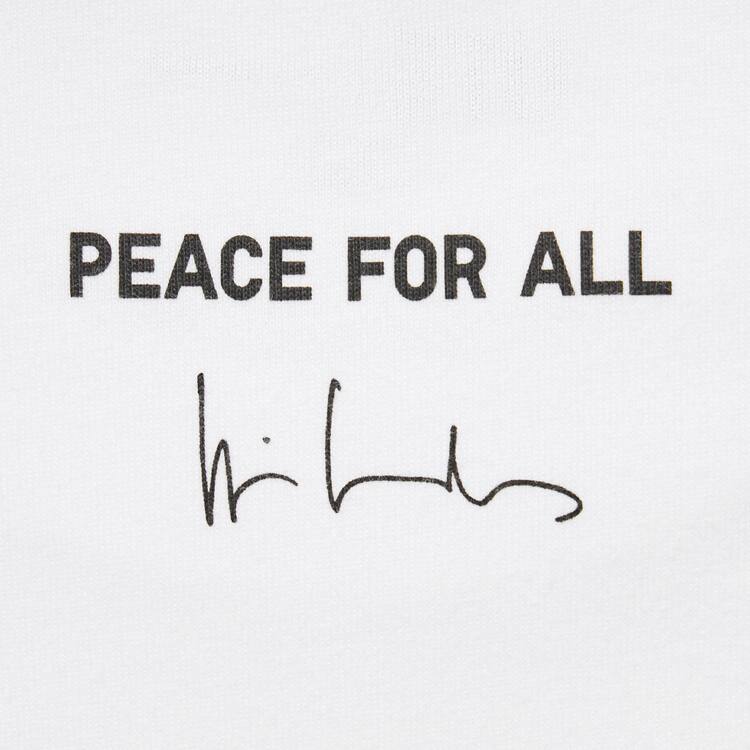 Uniqlo Peace For All Ut Grafika (Wim Wenders) Tricko Panske Biele | VQGPDT-972